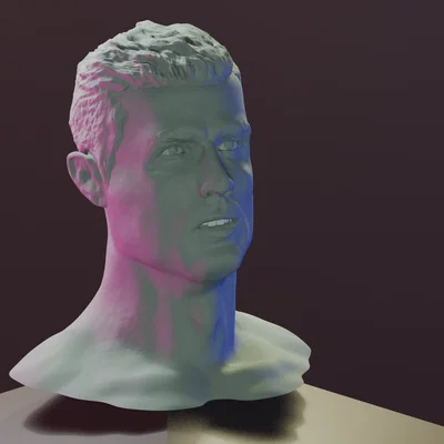 Mô hình tượng bán thân Cristiano Ronaldo (CR7) để bàn cực chất