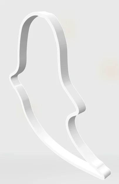 Khuôn cắt bánh quy hình con ma Halloween (Ghost Cookie Cutter) - Image 1