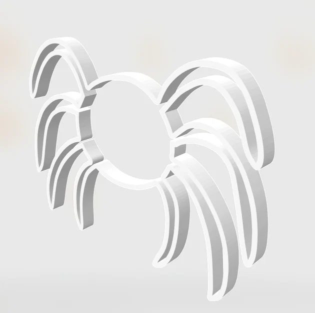 Khuôn Cắt Bánh Quy Hình Con Nhện Độc Đáo Cho Halloween - Image 1