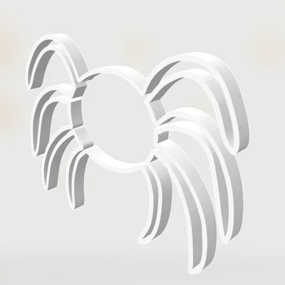 Khuôn Cắt Bánh Quy Hình Con Nhện Độc Đáo Cho Halloween