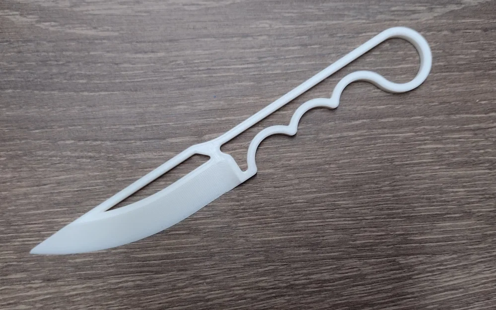Dao tối giản dạng skeleton (Simple Skeletonized Knife) - Image 2