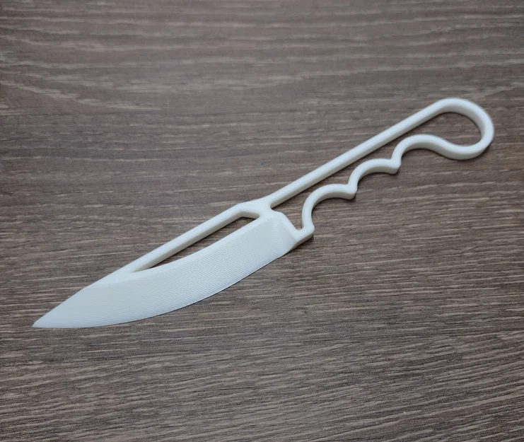 Dao tối giản dạng skeleton (Simple Skeletonized Knife) - Image 4