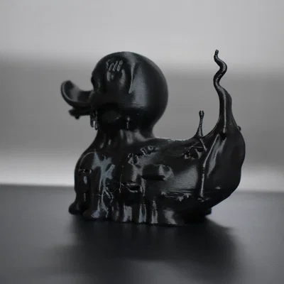 Mô hình vịt Halloween ma quái (Halloween Evil Spirit Duck) 3D in