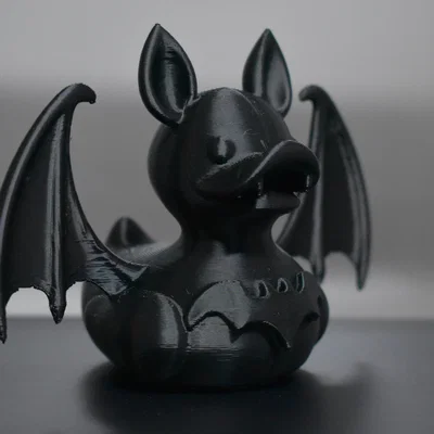 Mô hình 3D chú vịt dơi Halloween độc đáo (Halloween Bat Duck)