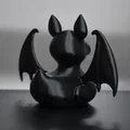 Mô hình 3D chú vịt dơi Halloween độc đáo (Halloween Bat Duck) - Thumbnail 2