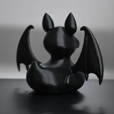 Mô hình 3D chú vịt dơi Halloween độc đáo (Halloween Bat Duck)