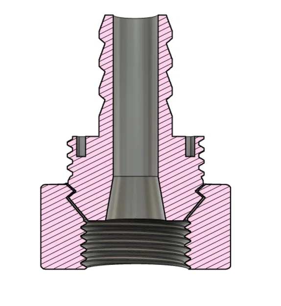 Bộ sửa vòi nước sân vườn: Đầu nối cái (Cố định và Xoay) - Image 4