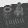 Bộ sửa vòi nước sân vườn: Đầu nối cái (Cố định và Xoay) - Thumbnail 6