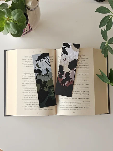 Dragon & Unicorn - Bộ Bookmark Fantasy (Phần 2) - Image 2