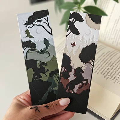 Dragon & Unicorn - Bộ Bookmark Fantasy (Phần 2)