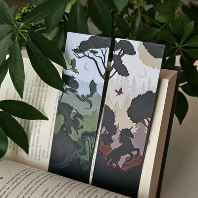 Dragon & Unicorn - Bộ Bookmark Fantasy (Phần 2)