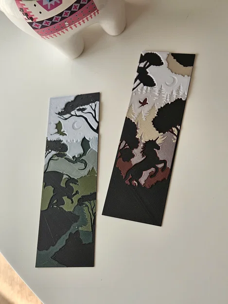 Dragon & Unicorn - Bộ Bookmark Fantasy (Phần 2) - Image 5