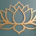 Tranh Treo Tường Hoa Sen (Lotus Flower Wall Art) - Thumbnail 1