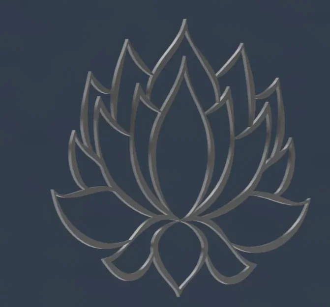 Tranh Treo Tường Hoa Sen (Lotus Flower Wall Art) - Image 2