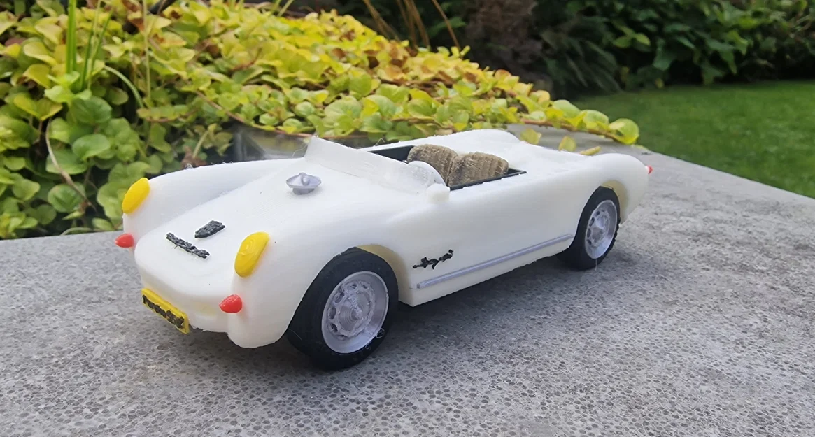 Mô hình in 3D Porsche 550 Spyder 1954 cực chi tiết - Image 1