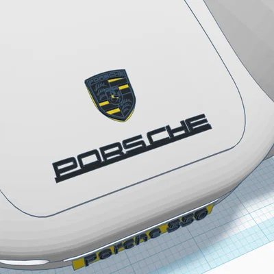 Mô hình in 3D Porsche 550 Spyder 1954 cực chi tiết