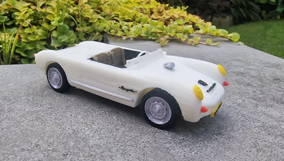 Mô hình in 3D Porsche 550 Spyder 1954 cực chi tiết - Image 4