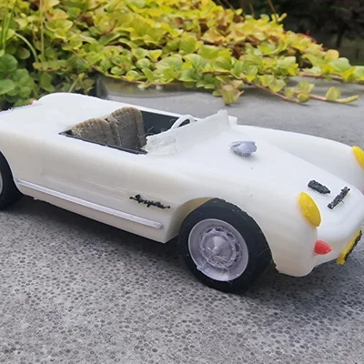 Mô hình in 3D Porsche 550 Spyder 1954 cực chi tiết