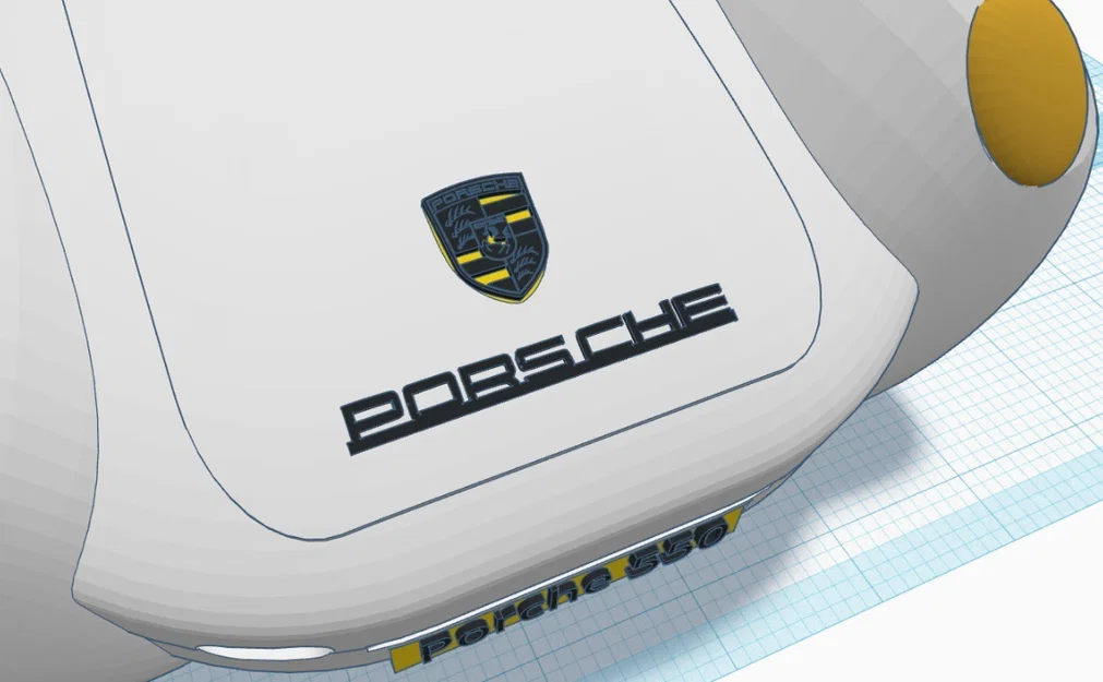 Mô hình in 3D Porsche 550 Spyder 1954 cực chi tiết - Image 10