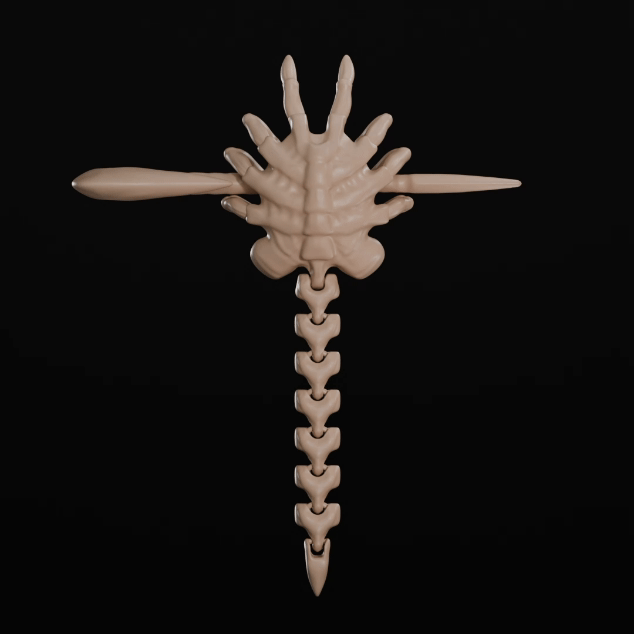 Kẹp tóc Facehugger (Facehugger Clip hair) - Thumbnail 1