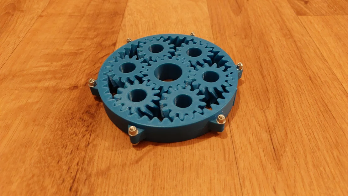 Đồ chơi fidget bánh răng hành tinh (Planet gear fidget) - Image 1