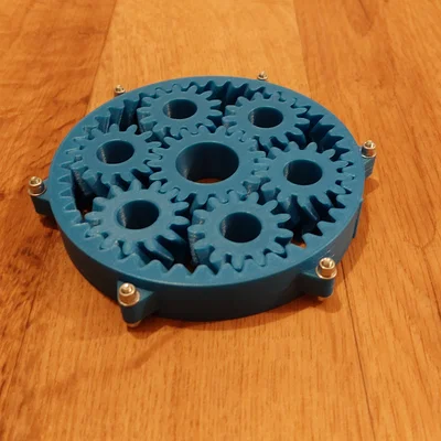 Đồ chơi fidget bánh răng hành tinh (Planet gear fidget)