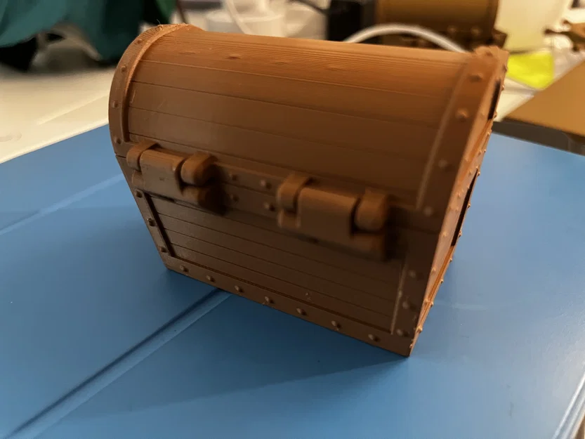 Mô hình rương kho báu in 3D có bản lề tích hợp độc đáo - Image 2