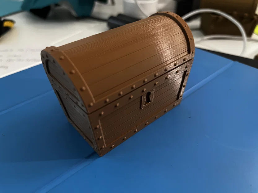 Mô hình rương kho báu in 3D có bản lề tích hợp độc đáo - Image 3