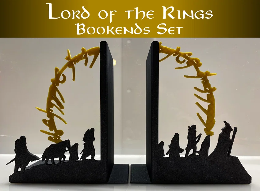 CHÚA TỂ NHỮNG CHIẾC NHẪN - Bộ Chặn Sách (LOTR) - Image 1