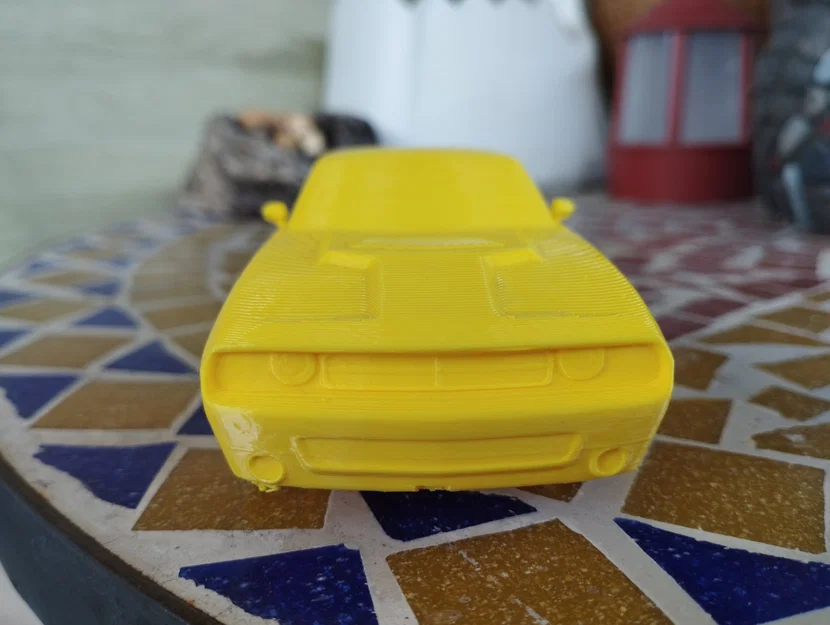 Kit card Dodge Challanger (STL) – mô hình xe lắp ráp 3D print - Image 4