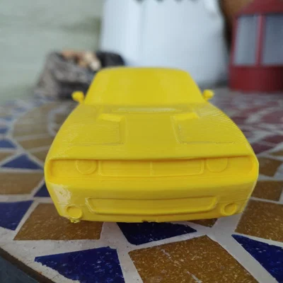 Kit card Dodge Challanger (STL) – mô hình xe lắp ráp 3D print