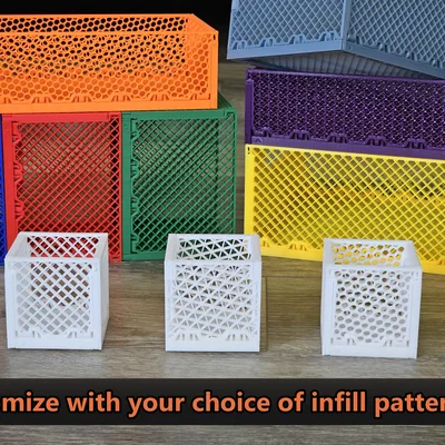 Hộp Infill In Nhanh (Xếp Chồng Được) – Fast-Printing Infill Boxes