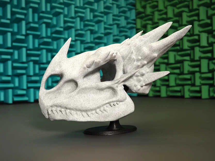 Kệ Đỡ Hộp Sọ Rồng (Dragon Skull Stand) - Image 1