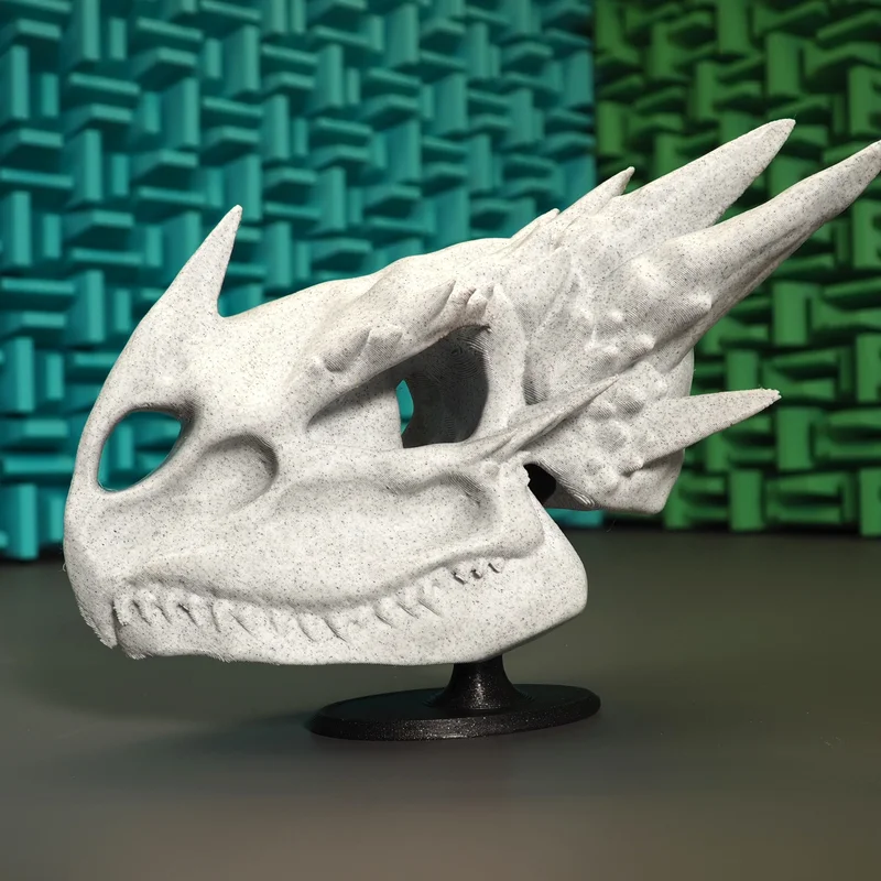 Kệ Đỡ Hộp Sọ Rồng (Dragon Skull Stand)