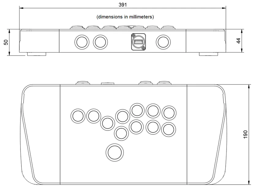 Hitbox - Arcade Stick (Vỏ case in 3D) - Image 6