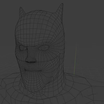 Mô hình Batman Figure (Public Domain)