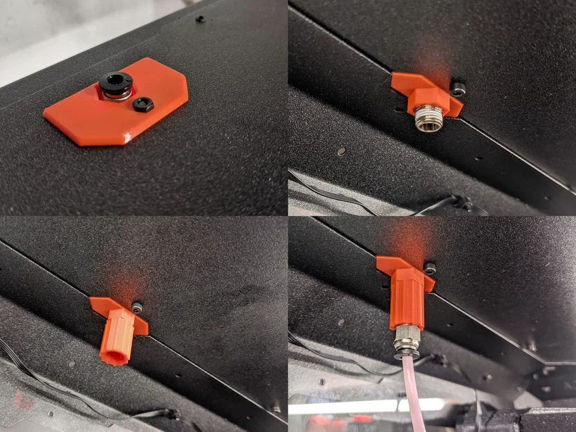 Pass Thru Filament cho Original Prusa Enclosure (PC4-M10, PTFE) - Image 3
