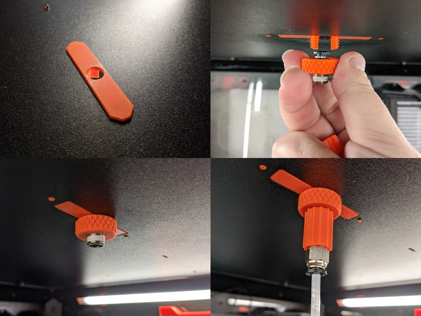 Pass Thru Filament cho Original Prusa Enclosure (PC4-M10, PTFE) - Image 5