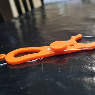 Dental Flosser v2: Dụng cụ xỉa răng 3D tiết kiệm và dễ sử dụng