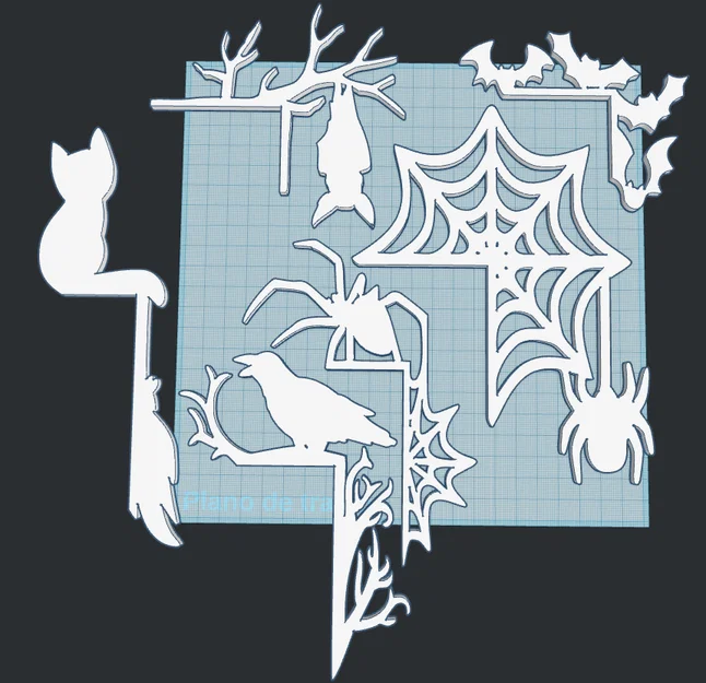 Bộ phụ kiện ốp công tắc Halloween in 3D độc đáo - Image 1