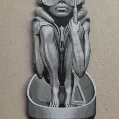 bullet baby HR Giger Print