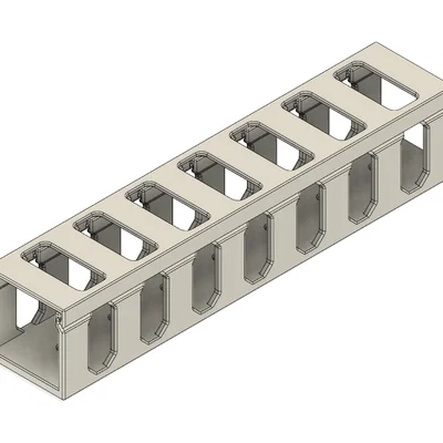 Máng dẫn dây điện tùy chỉnh kích thước cho máy in 3D và DIY