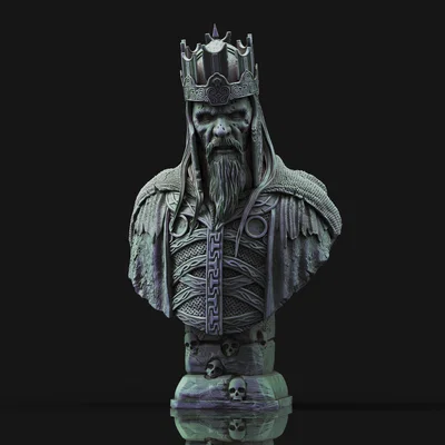 Tượng bán thân King of the Dead – LOTR