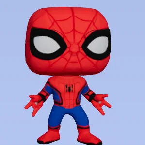 Mô hình Spiderman phong cách Funko Pop siêu đáng yêu cho tín đồ 3D
