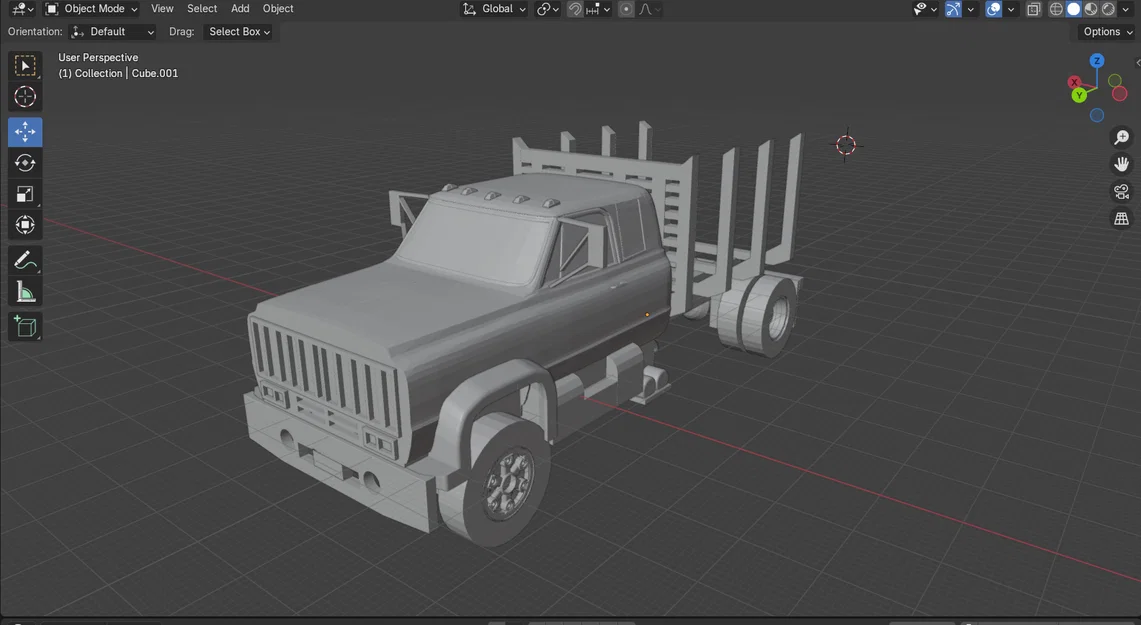 Xe tải chở gỗ GMC (GMC logging truck) dựa trên 1982 GMC Topkick - Image 1
