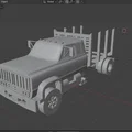 Xe tải chở gỗ GMC (GMC logging truck) dựa trên 1982 GMC Topkick - Thumbnail 1