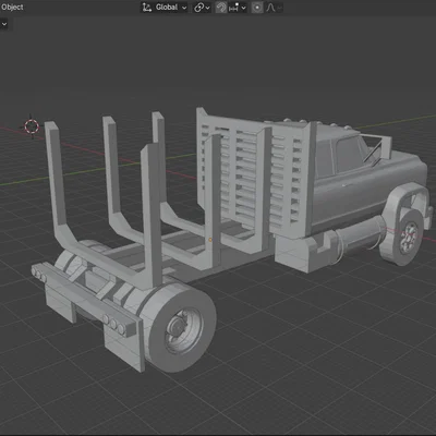 Xe tải chở gỗ GMC (GMC logging truck) dựa trên 1982 GMC Topkick