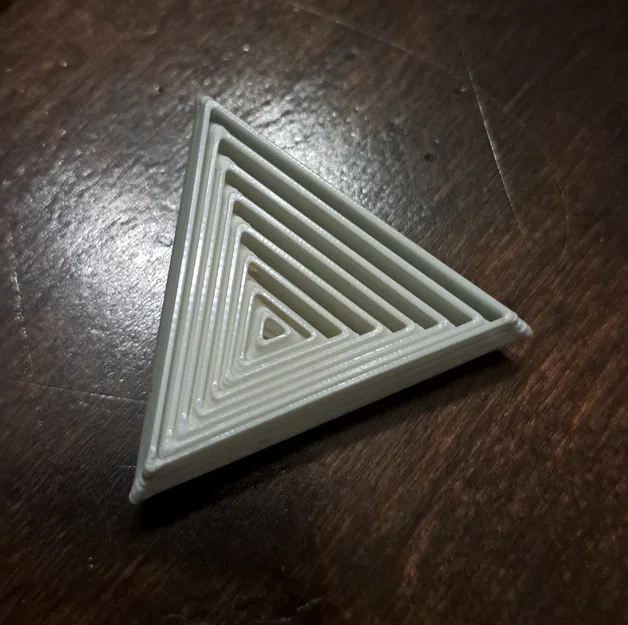 Mô hình đồ chơi giải trí tam giác lồng nhau (Pocket Sized Fidget) - Image 2
