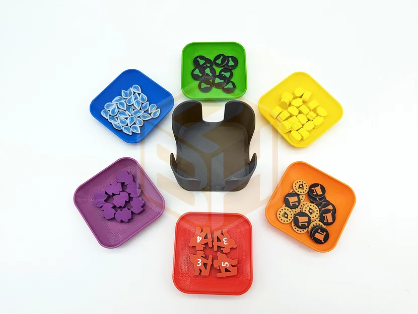 Tháp Đựng Khay Đa Năng 6 Tầng 8cm Cho Board Game - Image 2