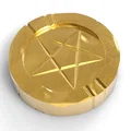 Mô hình đồng tiền vàng (Gold Coin) trong Cult of the Lamb để in 3D - Thumbnail 2